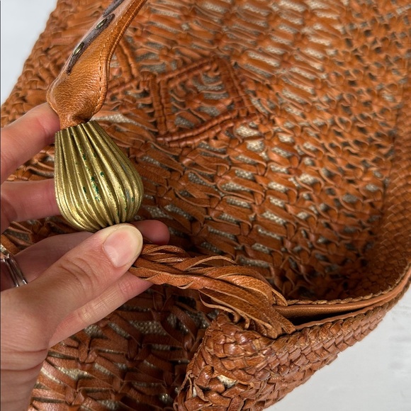 Rare G series Cole Haan handbag - Woven Leather - Picture 4 of 11